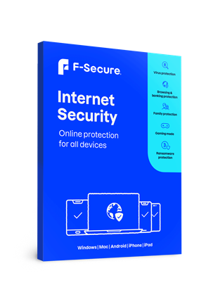 Bild på F-Secure Internet Protection 1 användare (årsskostnad)